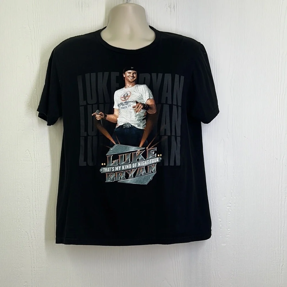 Luke Bryan - That’s My Kind  Of Night Tour Luke Bryan Tour Shirt Size Medium
